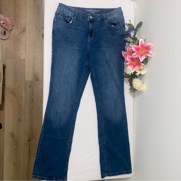 Blue Mid-Rise Denim Jeans - Picture 5 of 6
